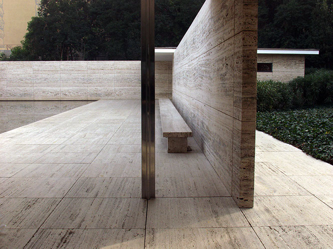 German Pavilion Ludwig Mies van der Rohe I | Barcelona | Sarah Bayliss Photography
